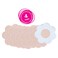 Brushworks Nude Satin Nipple Covers, 4 Pairs