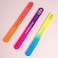 Brushworks Neon Nail Files, Double-Sided 100/180 Grit, Pack of 3