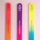 Brushworks Neon Nail Files, Double-Sided 100/180 Grit, Pack of 3