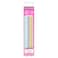Brushworks Coloured Nail Files, 180 Grit, Pack of 4