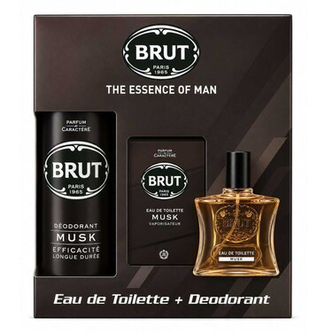 Brut Musk Eau de Toilette 100 ml + Deodorant Spray 200 ml Gift Pack