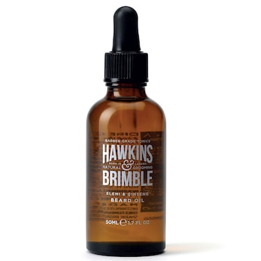 Hawkins and Brimble Nourishing Beard Oil with Argan Oil, Olive Oil and Shea Butter, 50ml