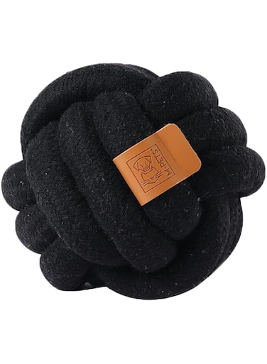 M-PETS Coto Black Ball L Eco Friendly Dog Toy