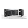 Bosch 25L FEL053MS1M Microwave Oven, Stainless Steel, 900W, Built-in Display