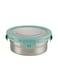 Borosil Stainless Steel Lunch Box, Leak-Proof Lunch Box With Green Lid, Round Lunch Container For School &amp; Office, 400 Ml