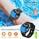 PEJE ZW04 Smart Watch,1.39" HD Display,Muslim Prayer Alerts, SpO2/Heart Rate/Sleep Monitor,120+ Sports Modes, IP68 Waterproof,Bluetooth Calling + Extra Strap - Compatible with iOS &amp; Android (Silver)