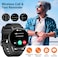 PEJE ZW04 Smart Watch,1.39" HD Display,Muslim Prayer Alerts, SpO2/Heart Rate/Sleep Monitor,120+ Sports Modes, IP68 Waterproof,Bluetooth Calling + Extra Strap - Compatible with iOS &amp; Android (Silver)