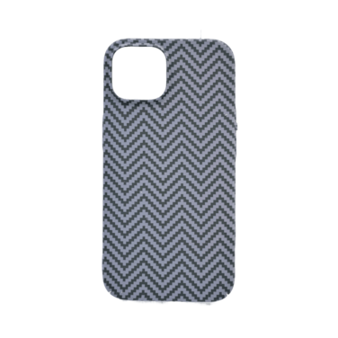 Carbon Fiber Hard Case for iPhone 15 &ndash; Black