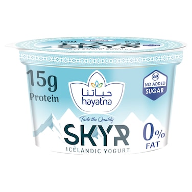 Hayatna Skyr Icelandic Yogurt Plain, 150g