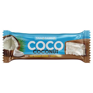 Snaq Fabriq Coco Coconut Bar, 40g