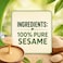 California Garden Premium Quality Tahini, 100% Pure Sesame Paste, 450g