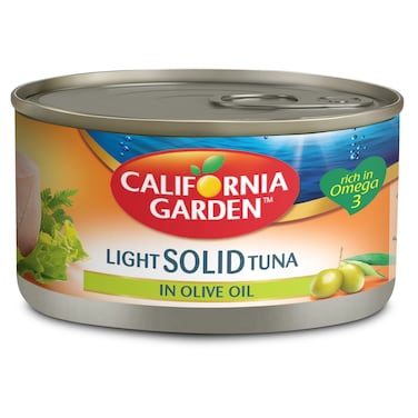California Garden Light Meat Tuna Solid in Olive Oil, 170g
