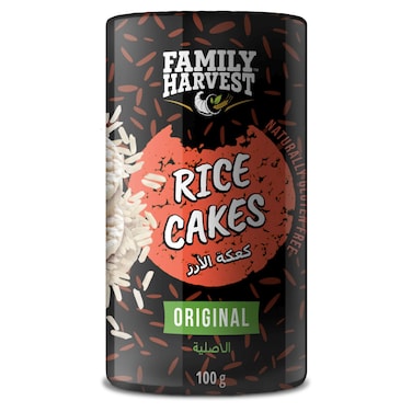 Family Harvest Original Rice Cakes, 100g