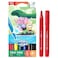 Deli Color Wow! Felt Pens, 6 Assorted Colors