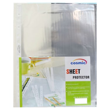 Cosmic Sheet Protector, A4, Clear, 10 PCS