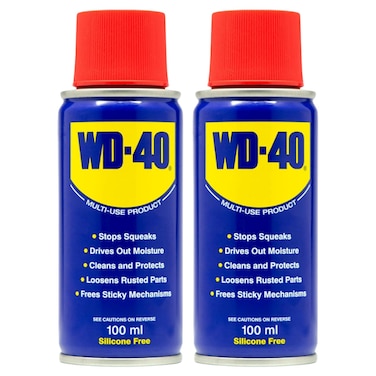 WD-40 Multi-Use Product Lubricant Spray, 100ml, Pack of 2