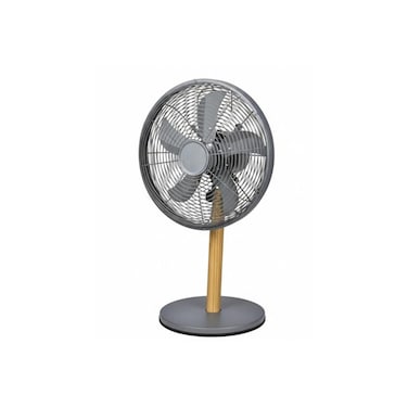 12 Inch Table Fan with 5 Blades, 35W Powerful Airflow, 3 Speed Control, Quiet Desktop Fan