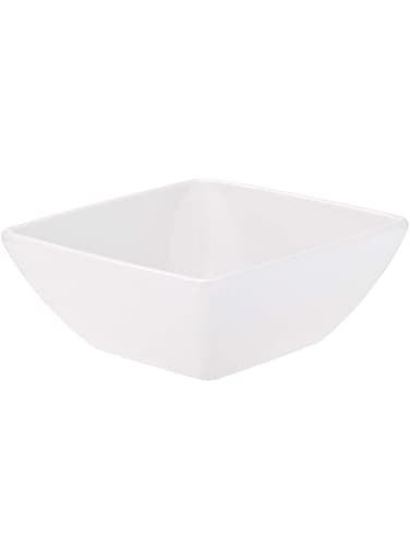Harmony 7.7 Inch Square Bowl - White