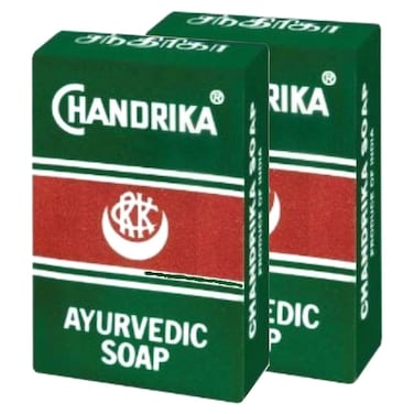 Chandrika Ayurvedic Soap, 75g, Pack of 2