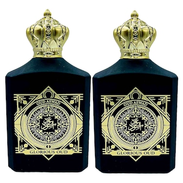 Glorious Oud Black Eau de Parfum, 100ml, Pack of 2