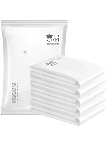 TAPIT Vacuum Storage Bags with Electric Pump Space Saver Bags Vacuum Sealer Bags for Clothes Storage Vacuum Sealed Bags for Travel Comforters Blankets Bedding (A01-Small 70x50cm)