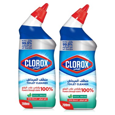 Clorox Fresh Scent Manual Bathroom Cleaner, 700ml, Pack of 2
