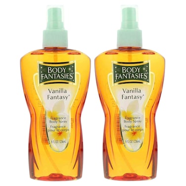 Body Fantasies Signature Vanilla Fragrance Body Spray, 236ml, Pack of 2
