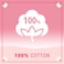 Johnson's Pure Cotton Makeup Pads, 80 Pads, Pack of 2
