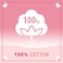 Johnson's Pure Cotton Makeup Pads, 80 Pads, Pack of 2
