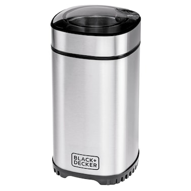 بلاك+ديكر مطحنة حبوب القهوة 150 واط سعة 60 غرام ستانلس ستيل CBM5-B5