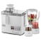Black+Decker 4-in-1 Juicer Blender, 300W, JBGM620-B5, White