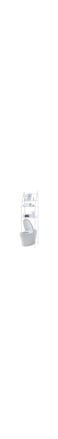 Sulfar Bathroom Storage Shelf 3 Tier, Toilet Storage Rack Easy To Assemble Toilet Bathroom Shelf No Drilling Toilet Organizer Bathroom Shelves (White)