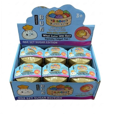 PJoy Squishy Glitter Dumplings Mystery Fidget Toy, Assorted, Ages 3+