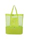 Wander Agio Big Travel Picnic Kit Bags Vacation Food Bag Organizer Junket Lunch Beach Swim Dry and Wet Two-layer Green 1