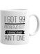 Your Wall Realtors Gifts for Real Estate Agent Office Employees   Funny Quotes "I Got 99 Problems But Closing Deals Ain't One" Printed Ceramic Coffee Mug 325ml, Perfect Gifting