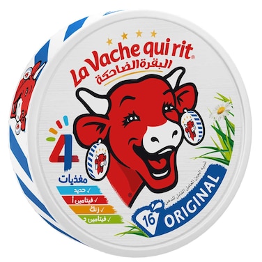 La Vache qui rit Original Processed Cheese Triangles, 16 Portions, 240g