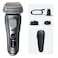 Braun Series 9 Pro+ Wet and Dry Electric Shaver with 5+1 Precision Shaving System, 9615S, Graphite