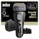 Braun Series 9 Pro+ Wet and Dry Electric Shaver with 5+1 Precision Shaving System, 9615S, Graphite