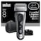 Braun Series 8 Wet and Dry Electric Shaver with 4+1 Precision Head, 8617S, Silver