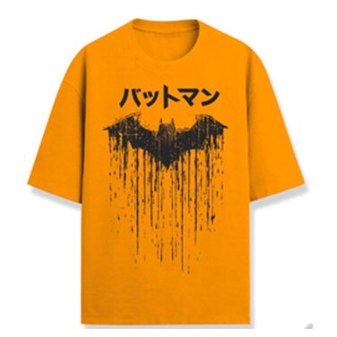 Batman Oversized Graphic T-Shirt, Orange, Sizes S-2XL