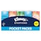 Kleenex Emotions Pocket Tissues, 3 Ply, 15 Sheets, Pack of 15