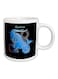 Capricorn Zodiac Printed Mug White/Black/Purple