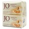 JO Daily Beauty Care Almond and Cream Caressing Soap with Glycerin, 110g, Pack of 4