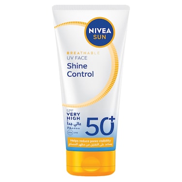 نيفيا صن UV كريم للوجه للتحكم باللمعان SPF 50+، 40 مل