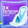 Always Aloe Cool Maxi Thick Heavy Flow Sanitary Pads XL, 42 Pads