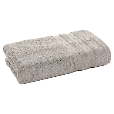Cotton Bath Towel, Light Taupe, 70x140cm