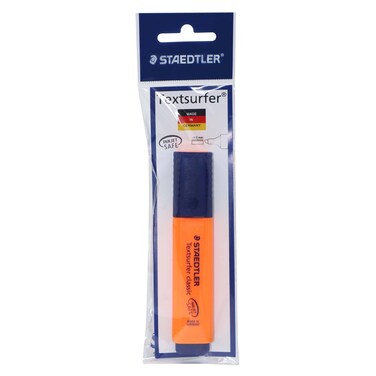 Staedtler Textsurfer Classic Highlighter, Orange, Chisel Tip