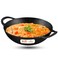 follow your imagination Infinity Pre-Seasoned Cast Iron Kadhai with Strong Handles - 24 Cm,2.2 Litre,9.4 Inch/Gas&amp;Induction Base/Non-Stick,100% Pure&amp;Toxin-Free,Chemical Free -Black