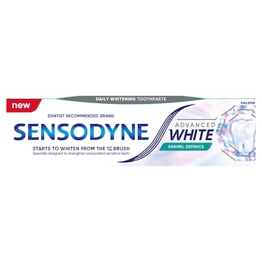 Sensodyne Advanced White Enamel Defence Toothpaste, 75ml