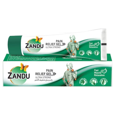 Zandu Ultra Strong Pain Relief Gel, 100ml